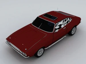 vehicle - supercar car 37 3D Model