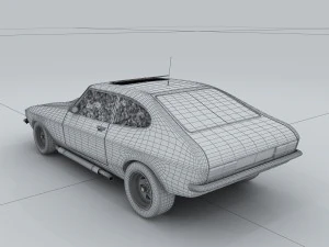 vehicle - supercar car 37 3D Model