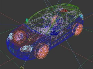 vehicle - supercar car 37 3D Model