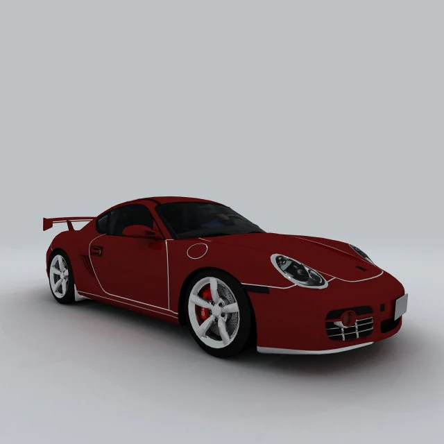 vehicle - supercar car 39 3D Model .c4d .max .obj .3ds .fbx .stl .blend