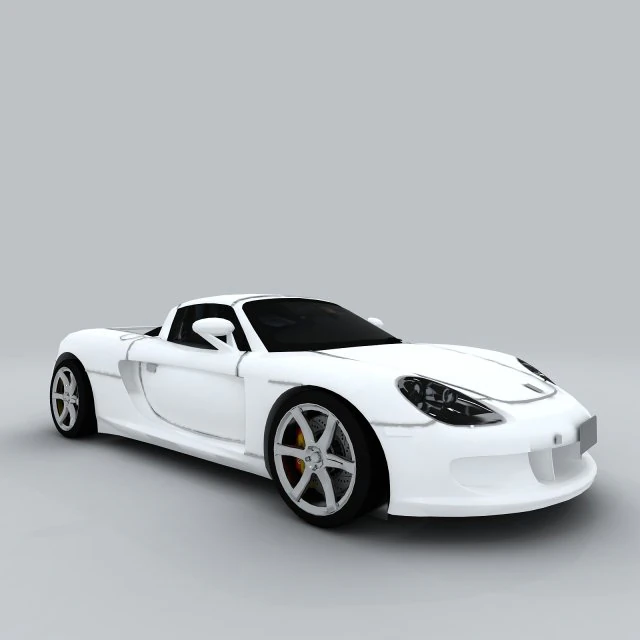 vehicle - supercar car 40 3D Model .c4d .max .obj .3ds .fbx .stl .blend