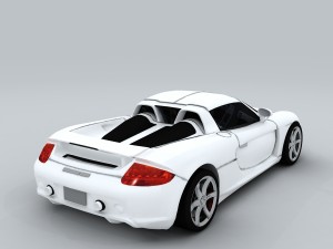 vehicle - supercar car 40 3D Model