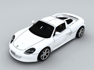 vehicle - supercar car 40 3D Model