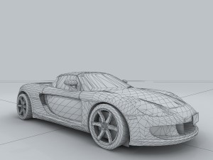 vehicle - supercar car 40 3D Model