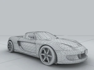 vehicle - supercar car 40 3D Model