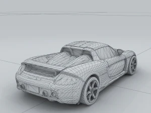 vehicle - supercar car 40 3D Model
