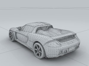 vehicle - supercar car 40 3D Model