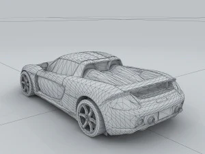 vehicle - supercar car 40 3D Model