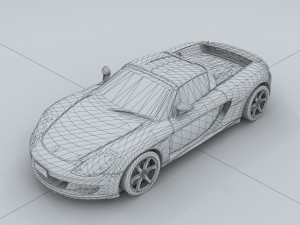 vehicle - supercar car 40 3D Model
