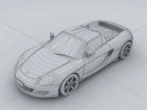 vehicle - supercar car 40 3D Model