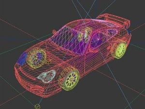 vehicle - supercar car 41 3D Model