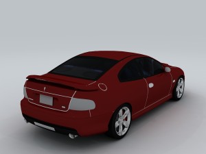 vehicle - supercar car 42 3D Модель