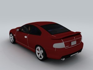 vehicle - supercar car 42 3D Модель