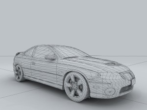 vehicle - supercar car 42 3D Модель