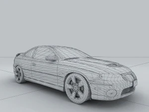vehicle - supercar car 42 3D Model