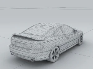 vehicle - supercar car 42 3D Model