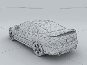 vehicle - supercar car 42 3D Модель