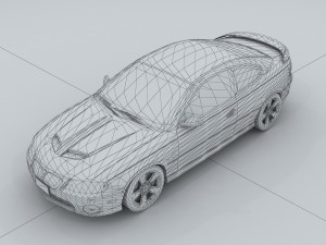 vehicle - supercar car 42 3D Модель