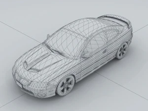 vehicle - supercar car 42 3D Model