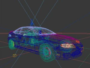 vehicle - supercar car 42 3D Model