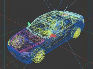 vehicle - supercar car 43 3D Модель