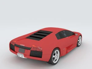 vehicle - supercar car 44 3D Model