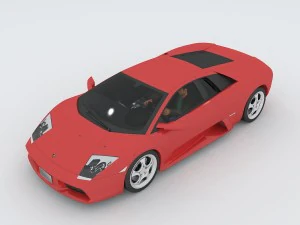 vehicle - supercar car 44 3D Model