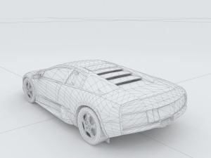 vehicle - supercar car 44 Modello 3D