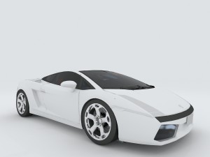 vehicle - supercar car 45 3D 모델