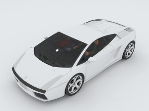 vehicle - supercar car 45 3D 模型