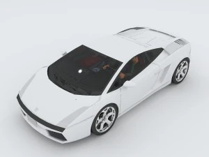 vehicle - supercar car 45 3D Model