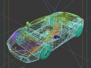 vehicle - supercar car 45 3D 模型