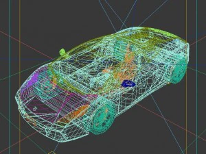 vehicle - supercar car 45 3D Model