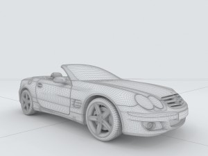 vehicle - supercar car 46 3D Модель