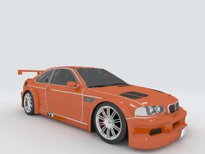 ve&iacute;culo - carro supercarro 47 Modelo 3D
