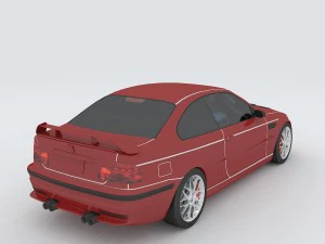 vehicle - supercar car 48 3D Model