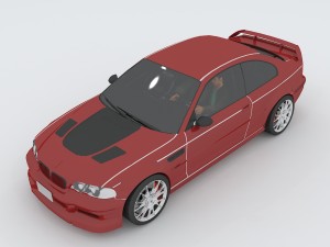 vehicle - supercar car 48 3D 模型