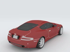 vehicle - supercar car 49 3D Model
