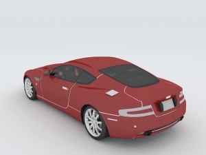 vehicle - supercar car 49 Model 3D