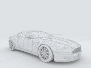 vehicle - supercar car 49 3D Model
