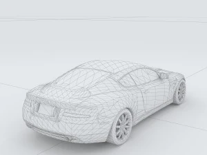 vehicle - supercar car 49 3D Model