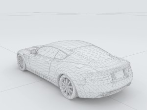 vehicle - supercar car 49 Model 3D