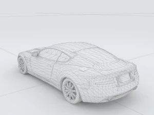 vehicle - supercar car 49 3D Model