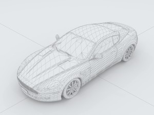vehicle - supercar car 49 Model 3D