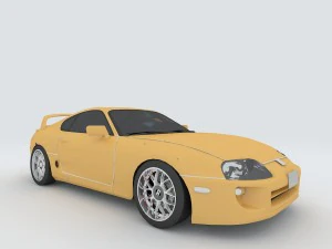वाहन - सुपरकार कार 50 3D मॉडल
