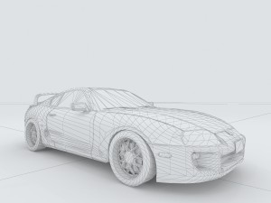 vehicle - supercar car 50 3D Model