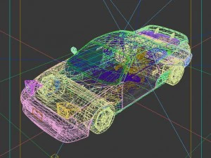 vehicle - supercar car 51 3D Model