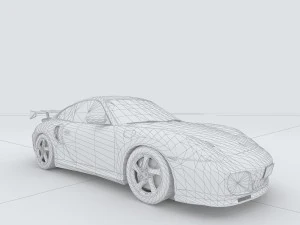 vehicle - supercar car 52 3D Model