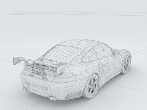 vehicle - supercar car 52 3D Model