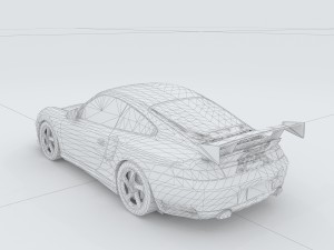 vehicle - supercar car 52 3D Model